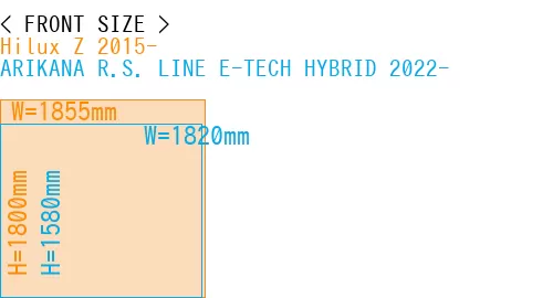 #Hilux Z 2015- + ARIKANA R.S. LINE E-TECH HYBRID 2022-